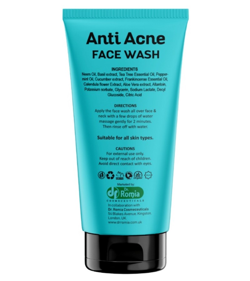 Original Dr Romia Anti Acne Facewash 120ml
