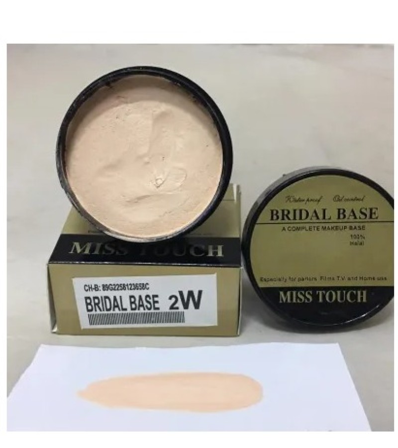 Original MISS TOUCH OIL CONTROL WATERPROOF BRIDAL BASE Shade 2W