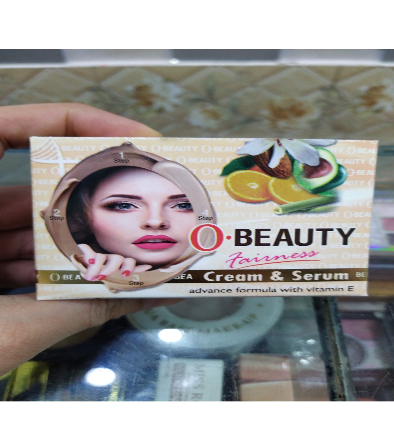 Original O.Beauty Cream & Serum Advance Formula With Vitamin E