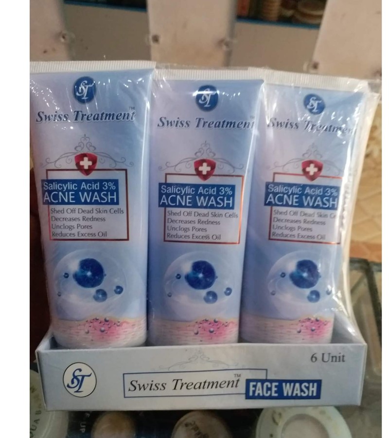 Original Swiss Treatment Salicylic Acid 3% Acne Facewash 100ml