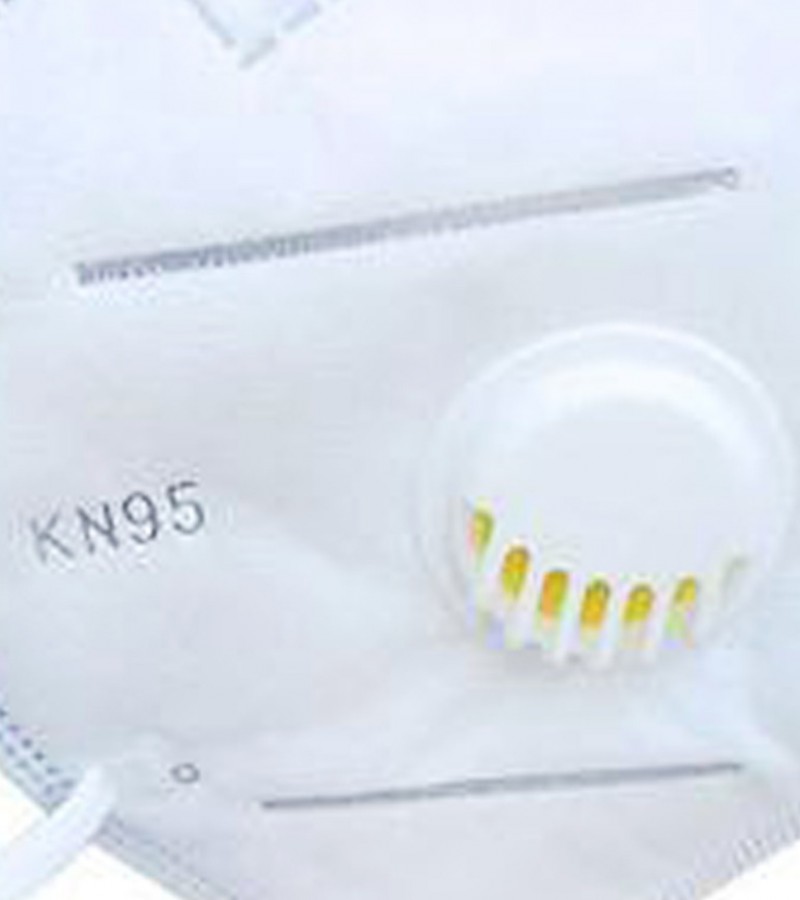 KN95 Self Priming Filter Protection Mask - White