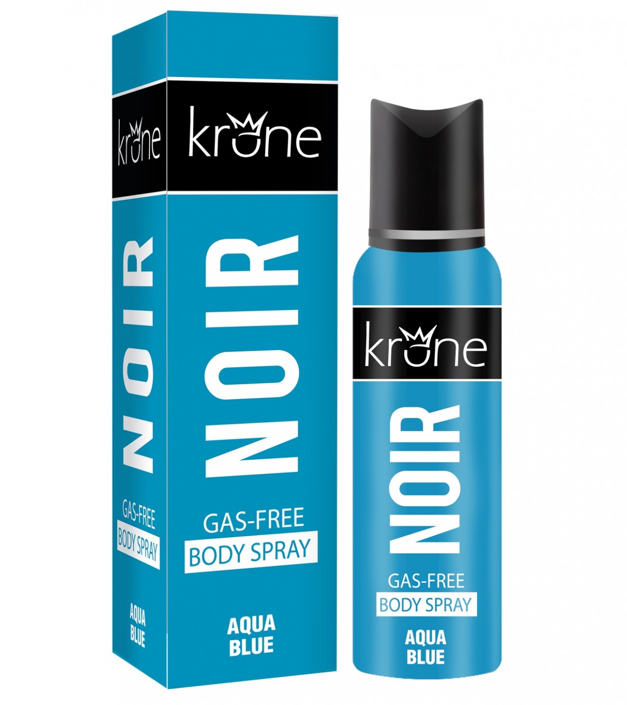 Krone Noir Aqua Blue Perfume Body Spray - 120 ml