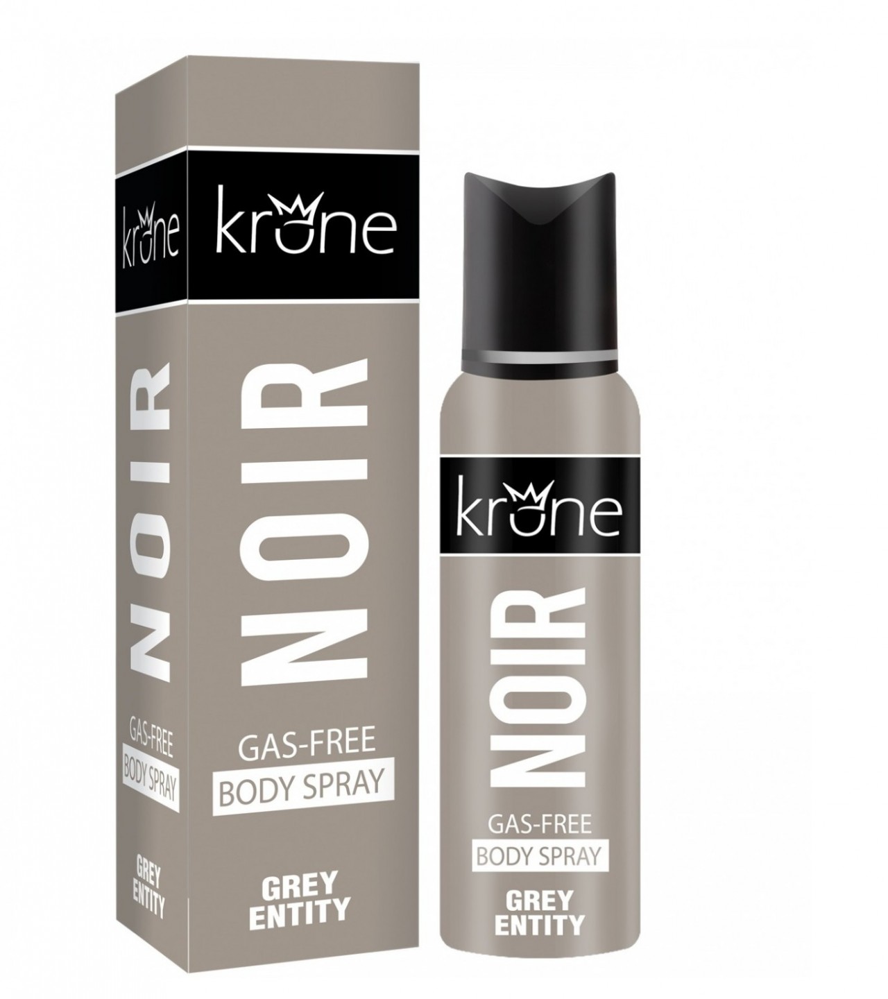 Krone Noir Grey Entity Perfume Body Spray - 120 ml