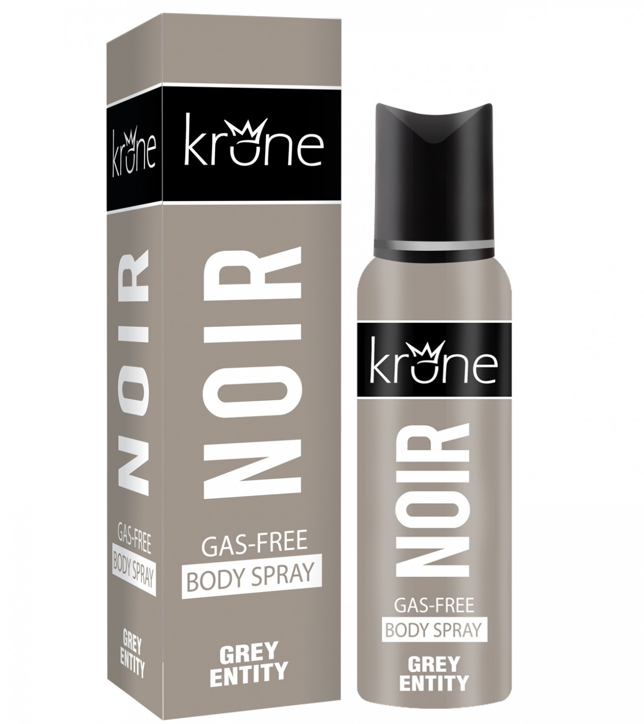 Krone Noir Grey Entity Perfume Body Spray - 120 ml