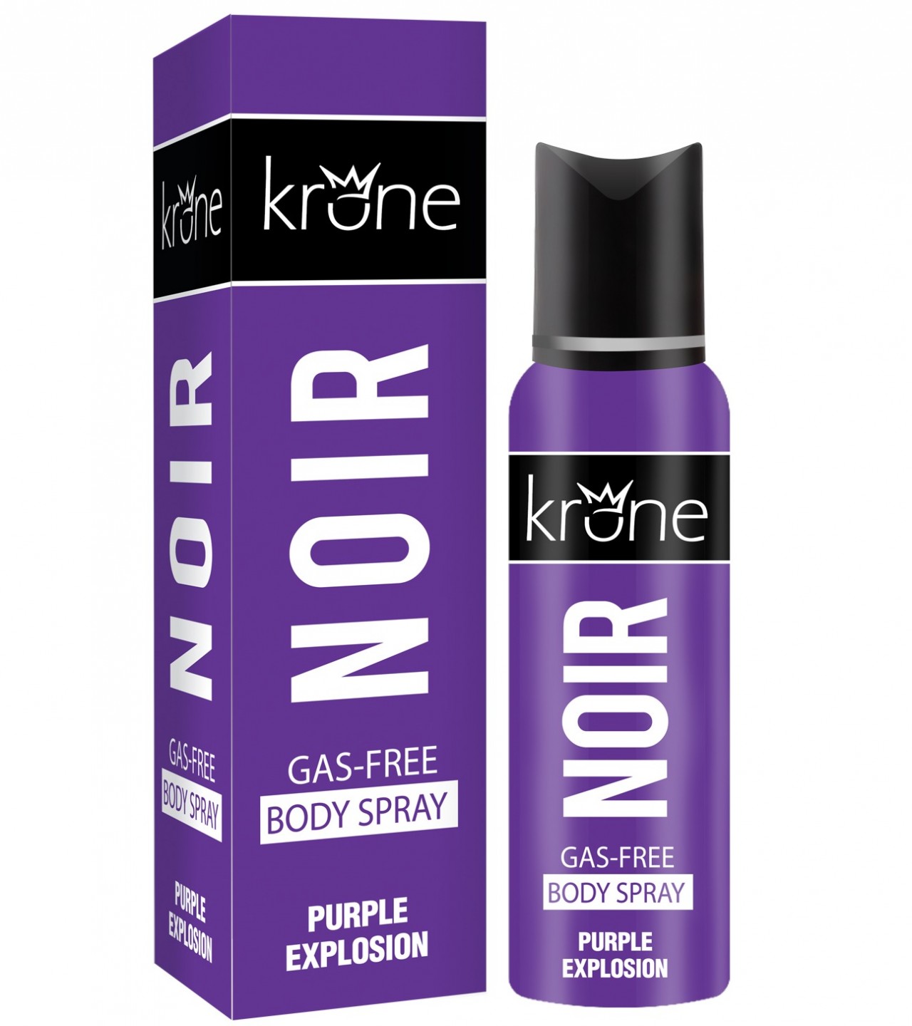 Krone Noir Purple Perfume Body Spray - 120 ml