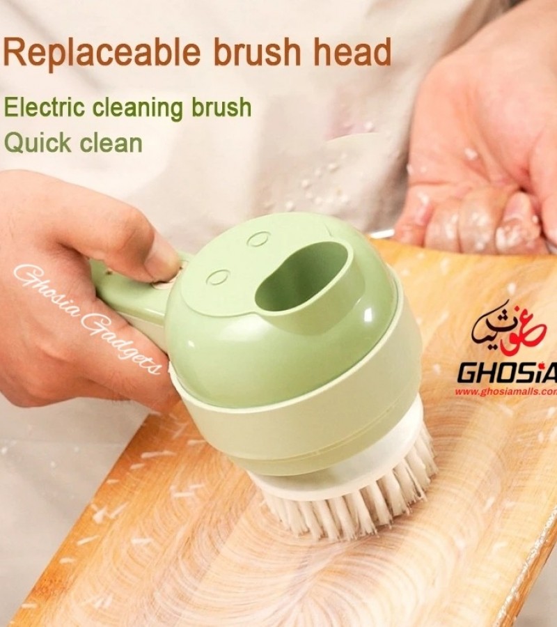 4 in 1 Handheld Electric Vegetable Cutter Set Multifunctional Hand Held Food Processor