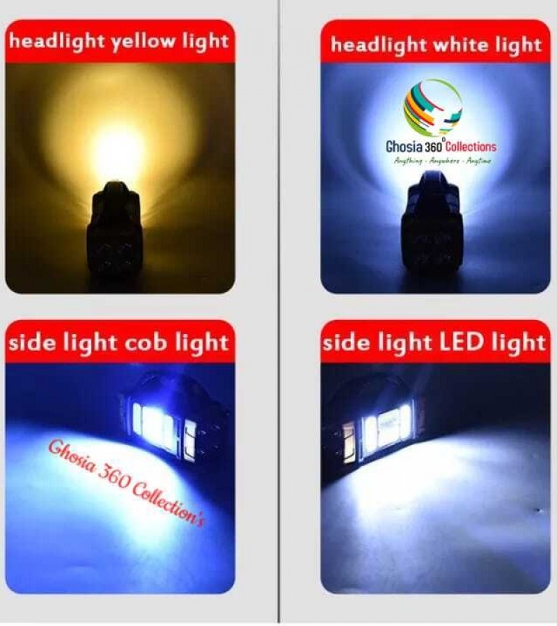 5 in 1 Hurry Bolt Multifunction 38W Solar Lamp Flashlight Waterproof 4 Modes Searchlight KN-478