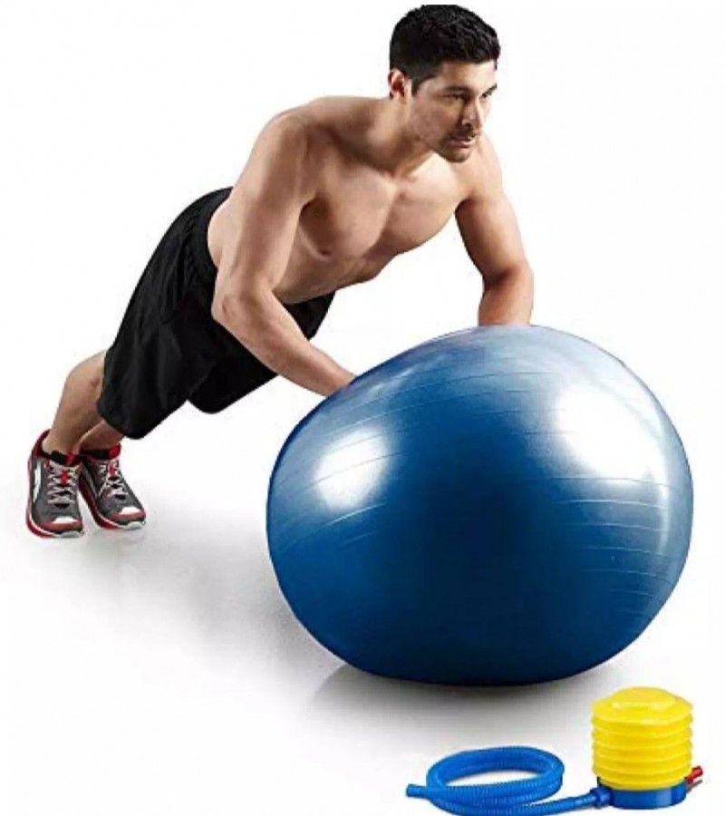 Anti-Burst Fitness Exercise Gym Ball with Pump