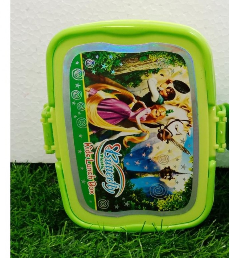 Butterfly Plastic Lunch Box Set of 2Pcs