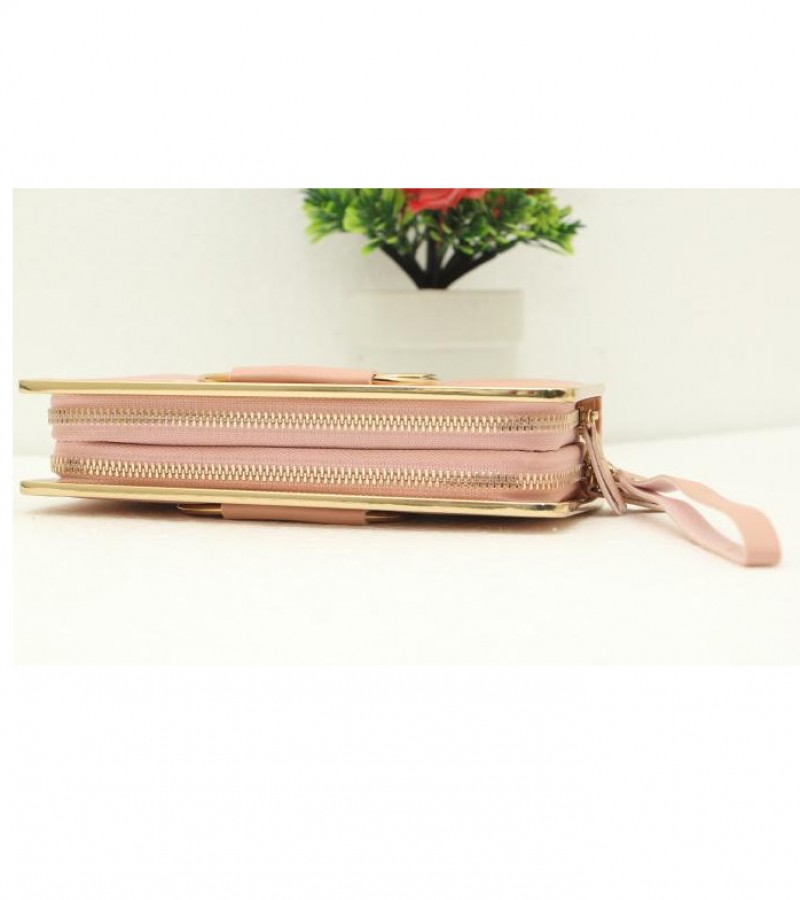 Colorful Ladies clutch with Cattie Handle JP-503