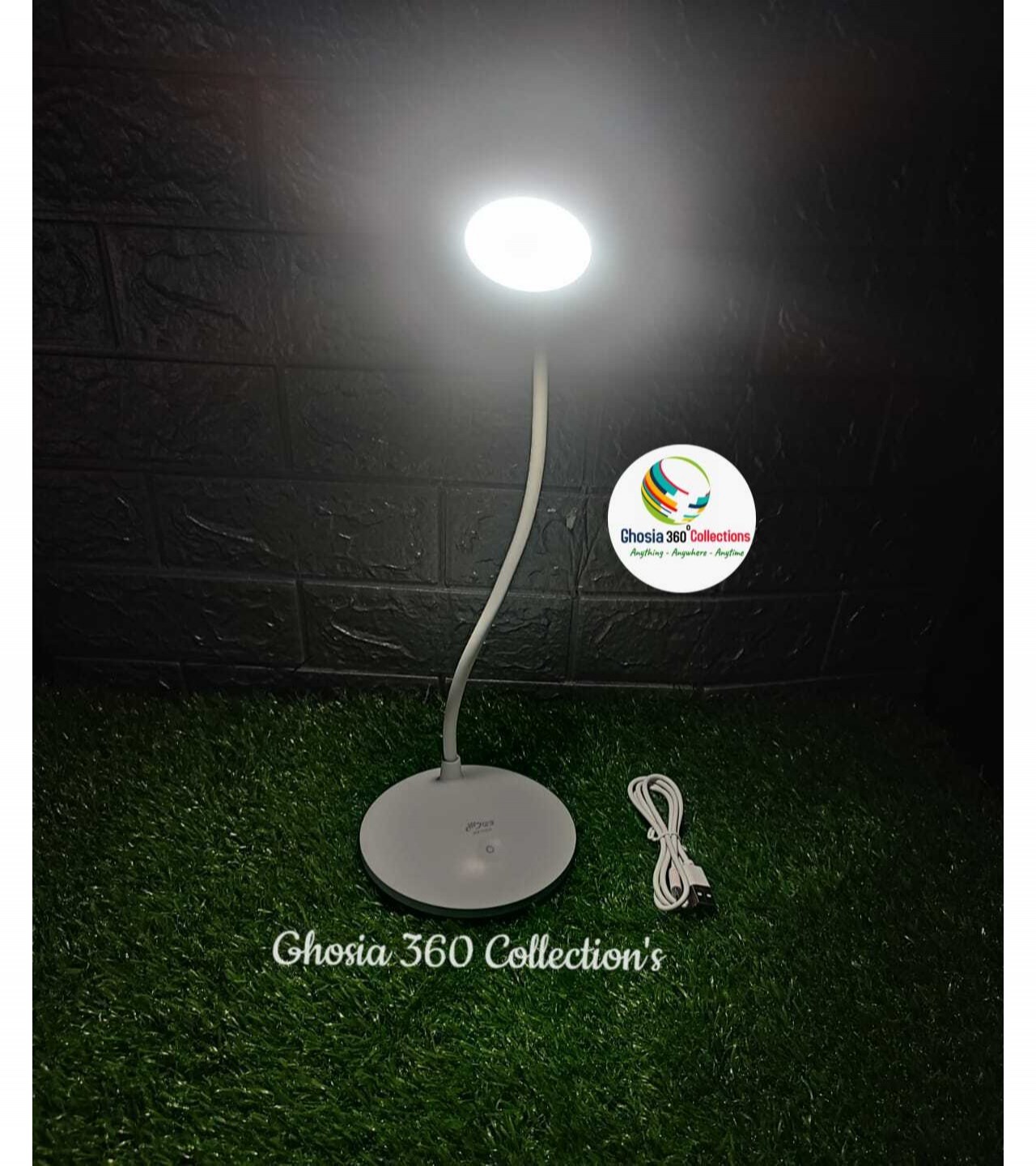 Flexible Table Lamp,Desk Eye Protection Rechargeable Lamp Super Bright Table Lamp KN-482