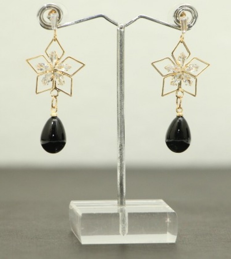 Kun traders Shining Stars Drop Dangle Earring with colorful Pals & stones