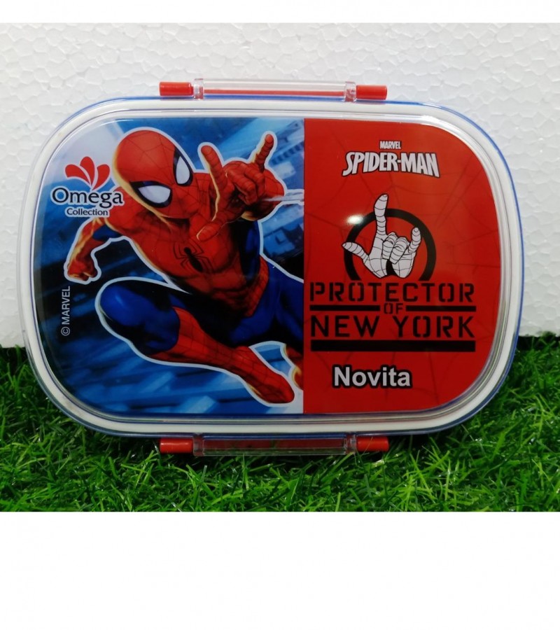 Novita Characters Plastic Lunch Box Set of 3Pcs
