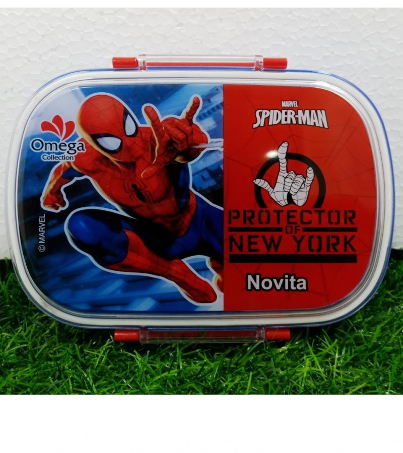 Novita Characters Plastic Lunch Box Set of 3Pcs