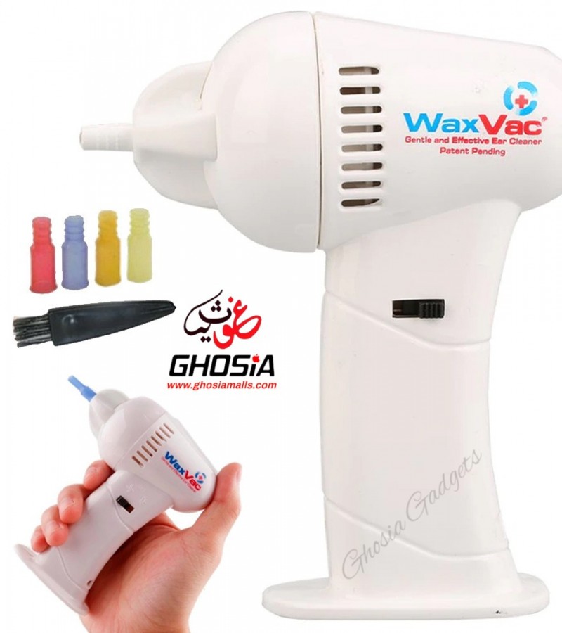 Portable Size Electric Ear Vacuum Cleaner Ear Wax Vac Removal Safety Body Health Care