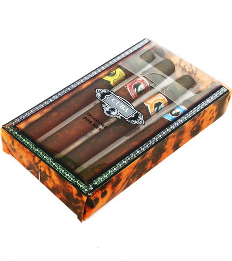 4 Piece – Cuba Cigar Pen Perfume For Men – 35 ml Each