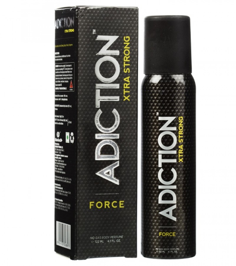 Adiction Xtra Strong Force Perfume Body Spray For Men - 122 ml
