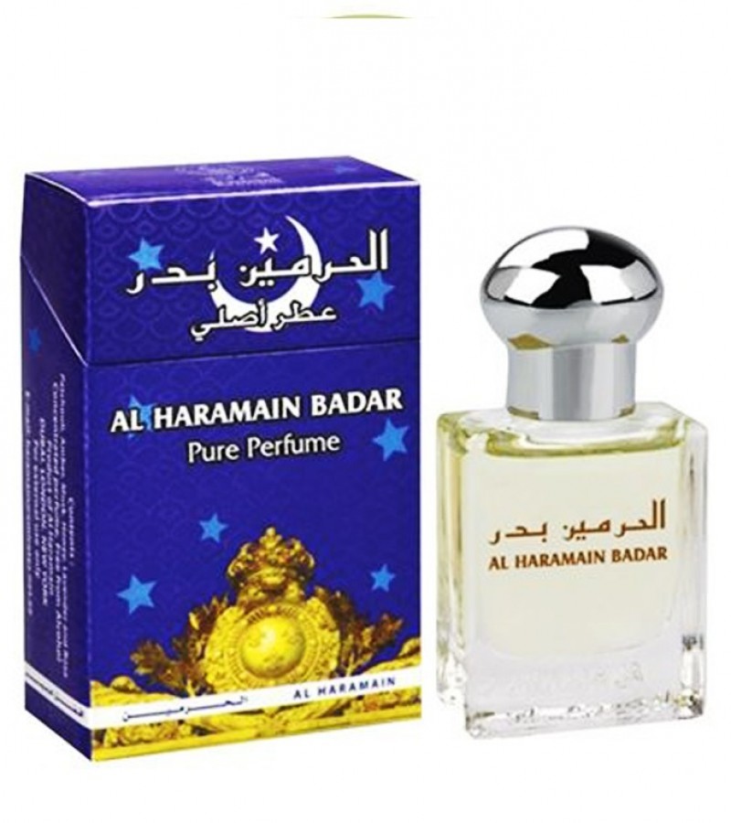 Al Haramain Badar Arabic Perfume Attar For Men - 15 ml