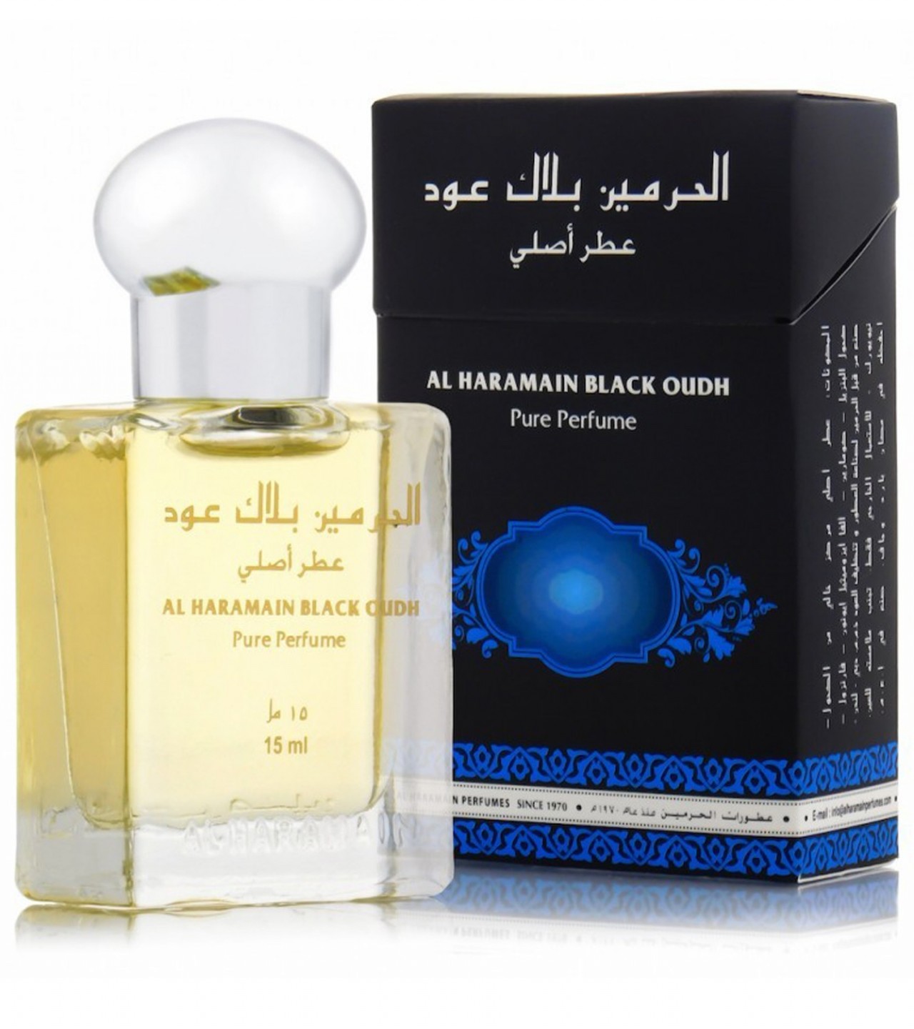 Al Haramain Black Oudh Arabic Perfume Attar For Unisex - 15 ml