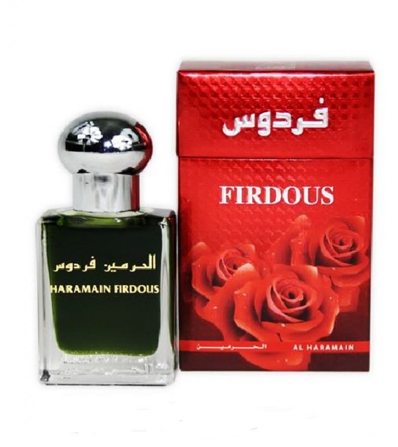 Al Haramain Firdous Arabic Perfume Attar For Men - 15 ml