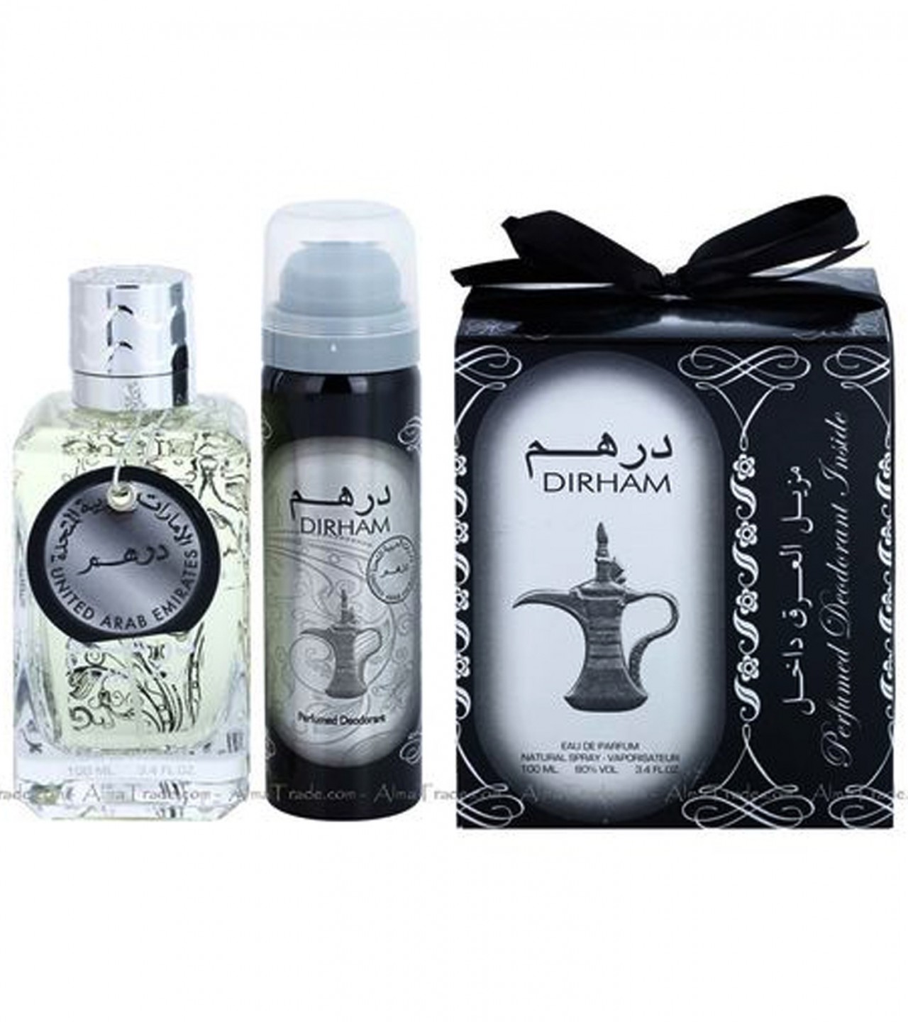 Ard AL Zaafaran Dirham Perfume with Deodorant For Unisex – EDP – 100 ml & 50 ml