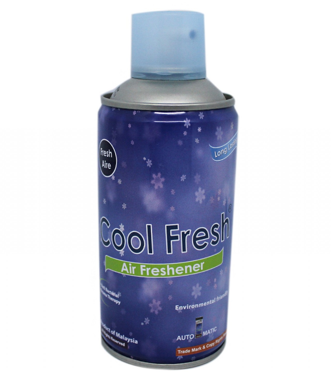 Automatic Air Freshener Dispenser with Free Air Freshener 300 ml Bottle - White