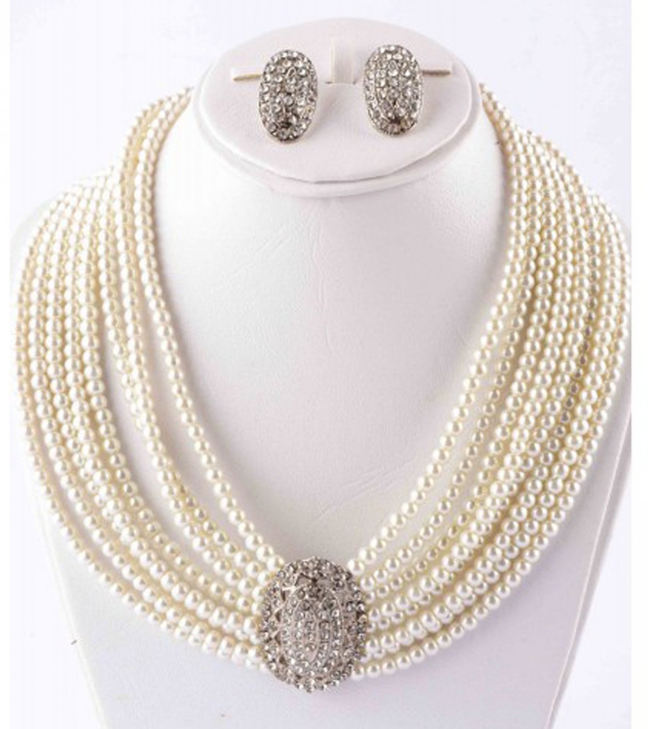 Buy Off White Jewelry Set & Get Free Bracelet - Off White
