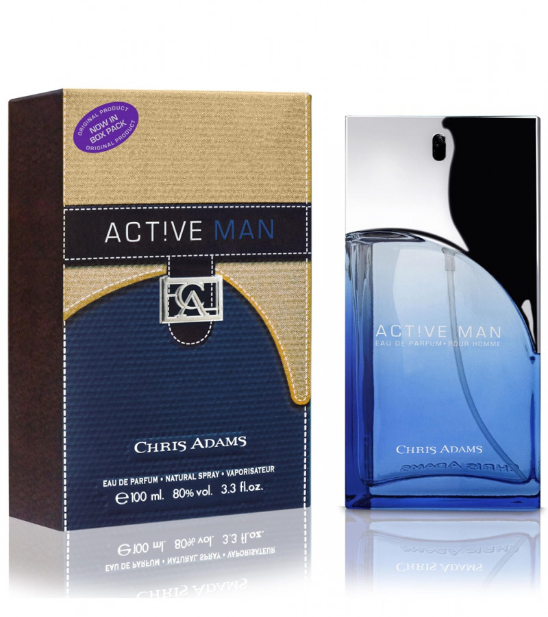 Chris Adams Active Man Perfume For Men - 100 ml