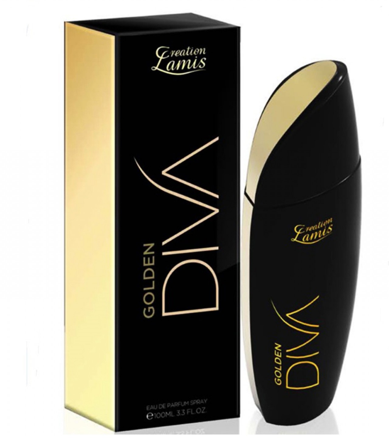 Creation Lamis Diva Golden Perfume For Women - 100 ml