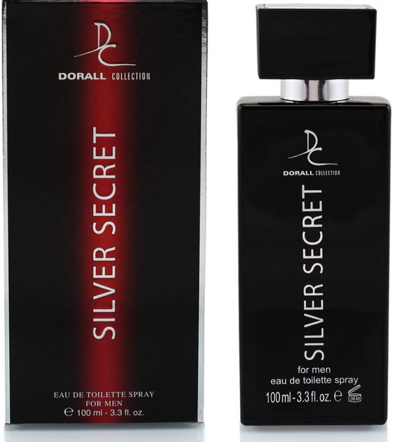 Dorall Collection Silver Secret Perfume For Men - EDT - 100 ml