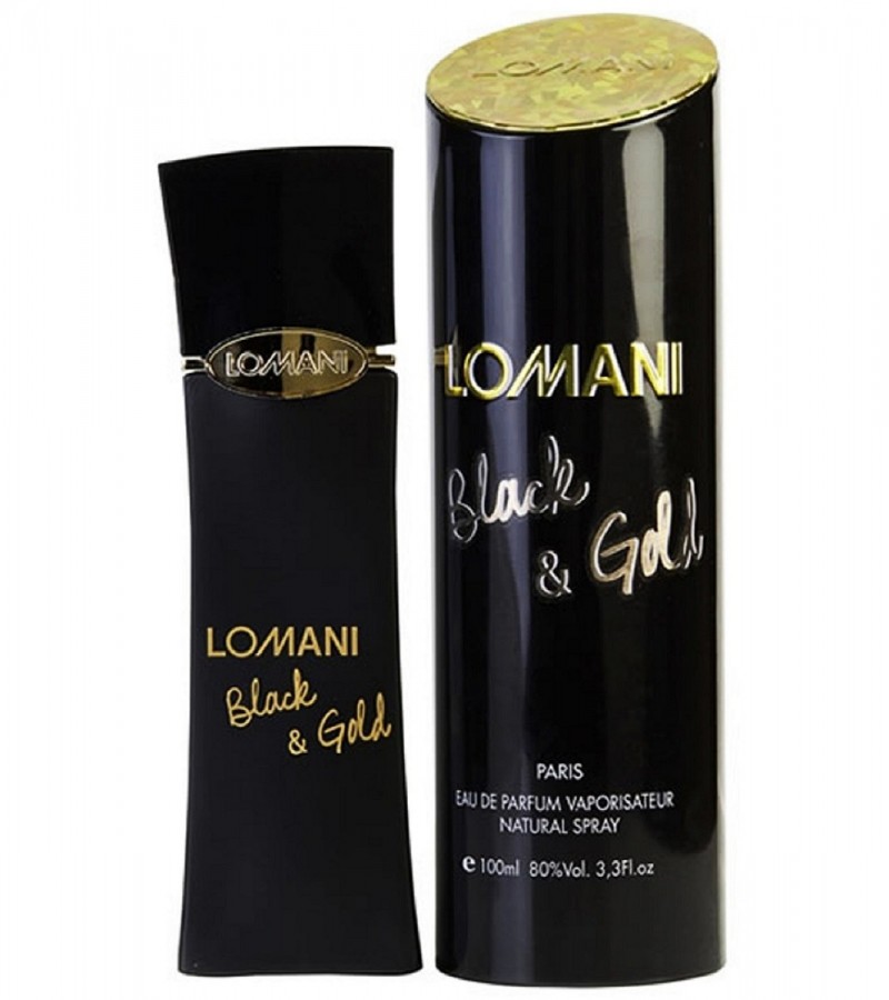 Lomani Black & Gold Perfume For Women – 100 ml