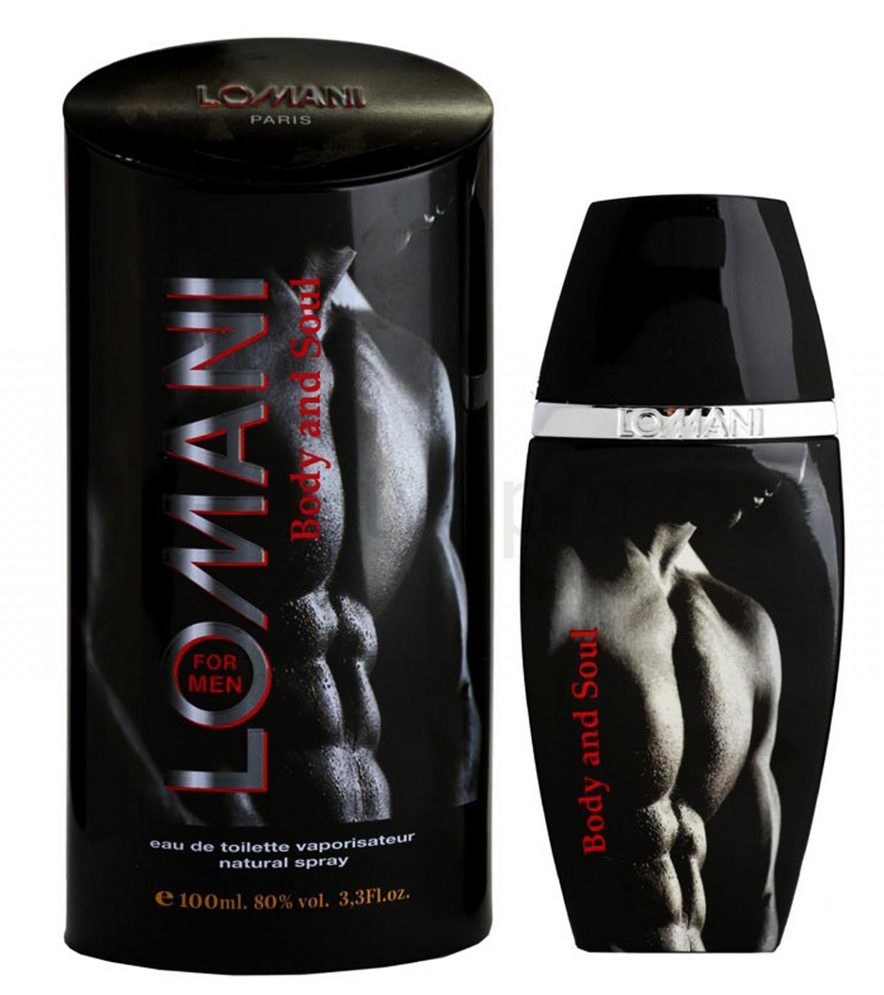 Lomani Body and Soul Perfume For Men - EDT - 100 ml