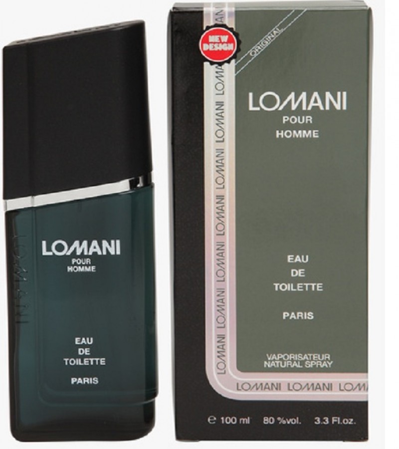Lomani Pour Homme Perfume For Men - Eau de Toilette - 100 ml
