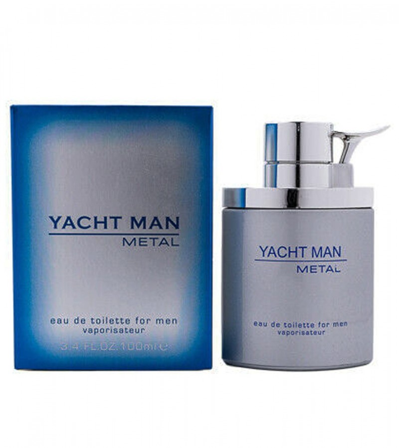 Myrurgia Yacht Man Metal Perfume For Men – 100 ml