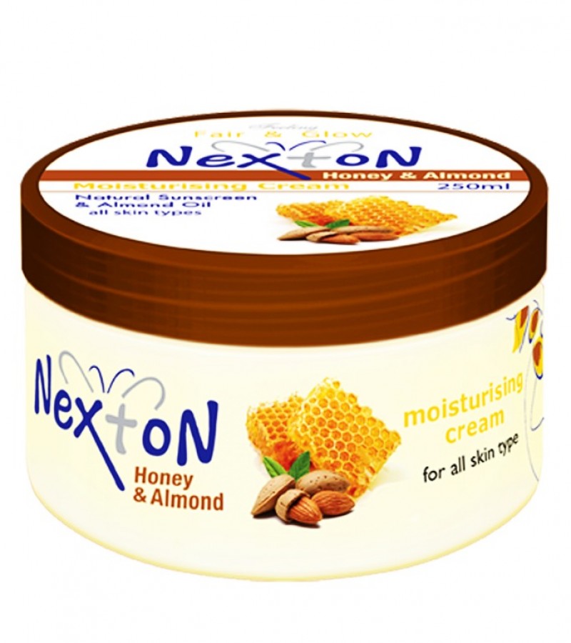 Nexton Honey & Almond (Face & Body) Moisturizing Cream - 250 ml