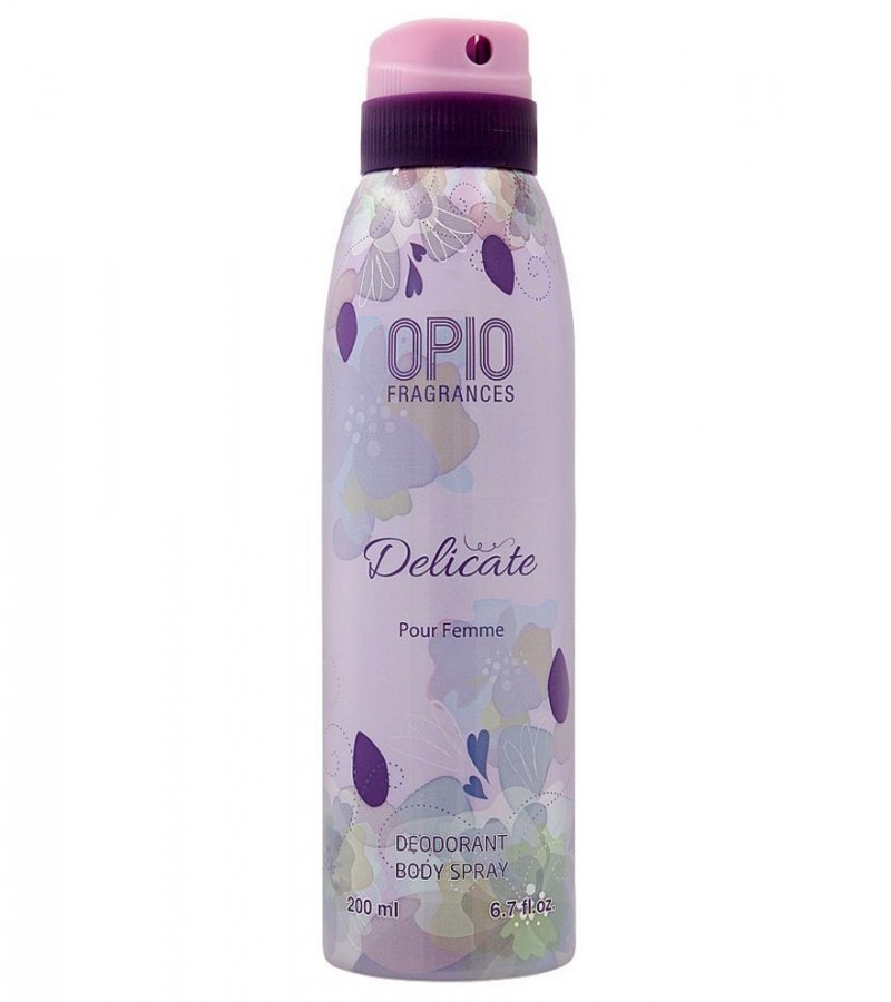 Opio Delicate Body Spray Deodorant For Women – 200 ml