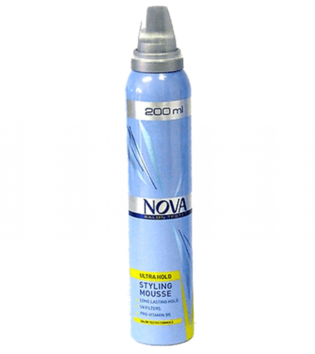 Pack of 2 - Nova Hair Styling Mousse - 200 ml And Nova Hair Spray For Unisex - 400 ml