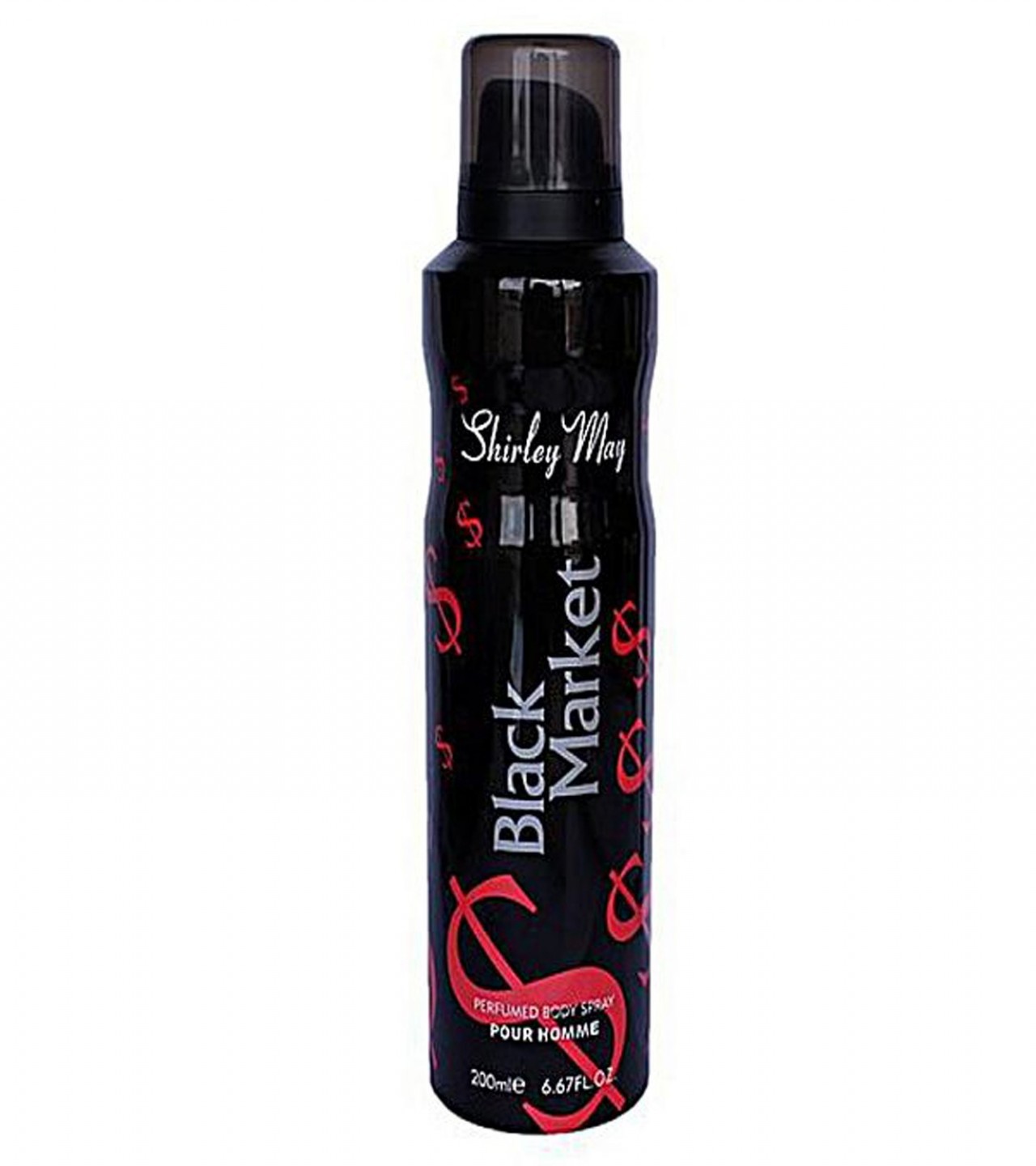 Shirley May Black Market Body Spray Deodorant For Men – 100 ml