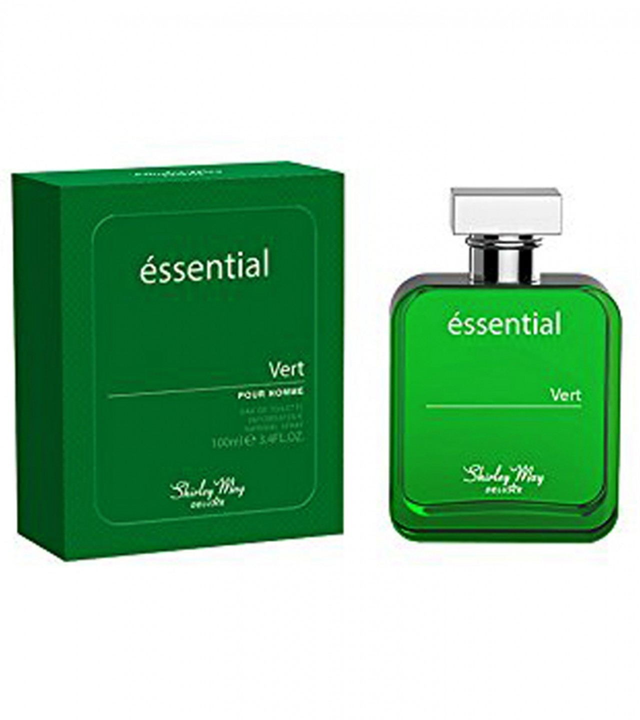 Shirley May Essential Vert Perfume For Men - 100 ml - Green