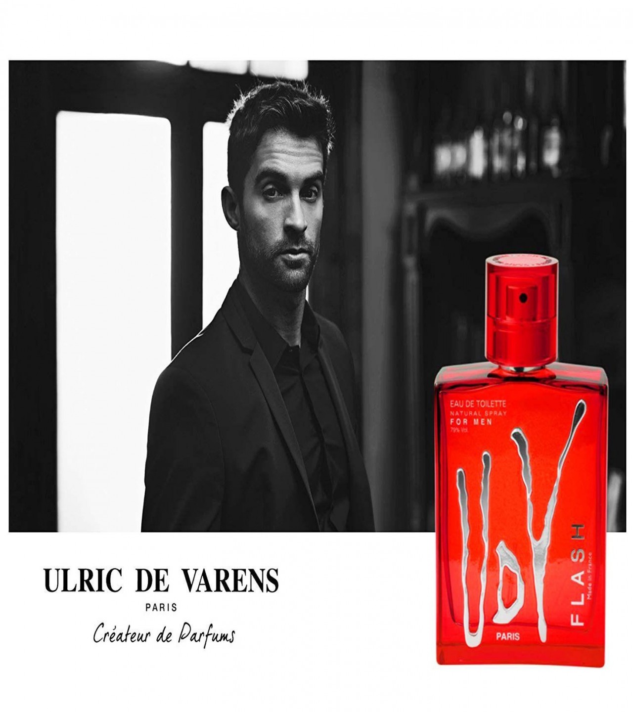 Ulric de Varens ( UDV ) Flash Perfume For Men - Eau De Toilette - 100 ml