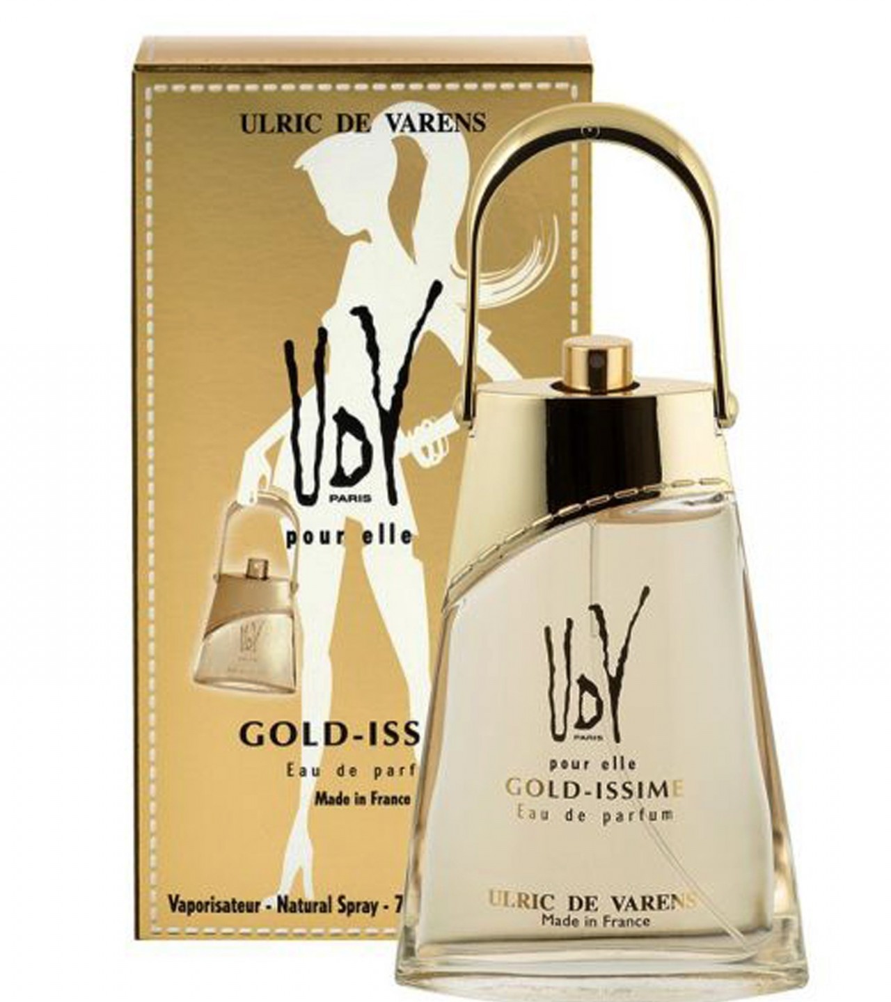 Ulric de Varens ( UDV ) Gold Issime Perfume For Women - Eau De Parfum - 75 ml