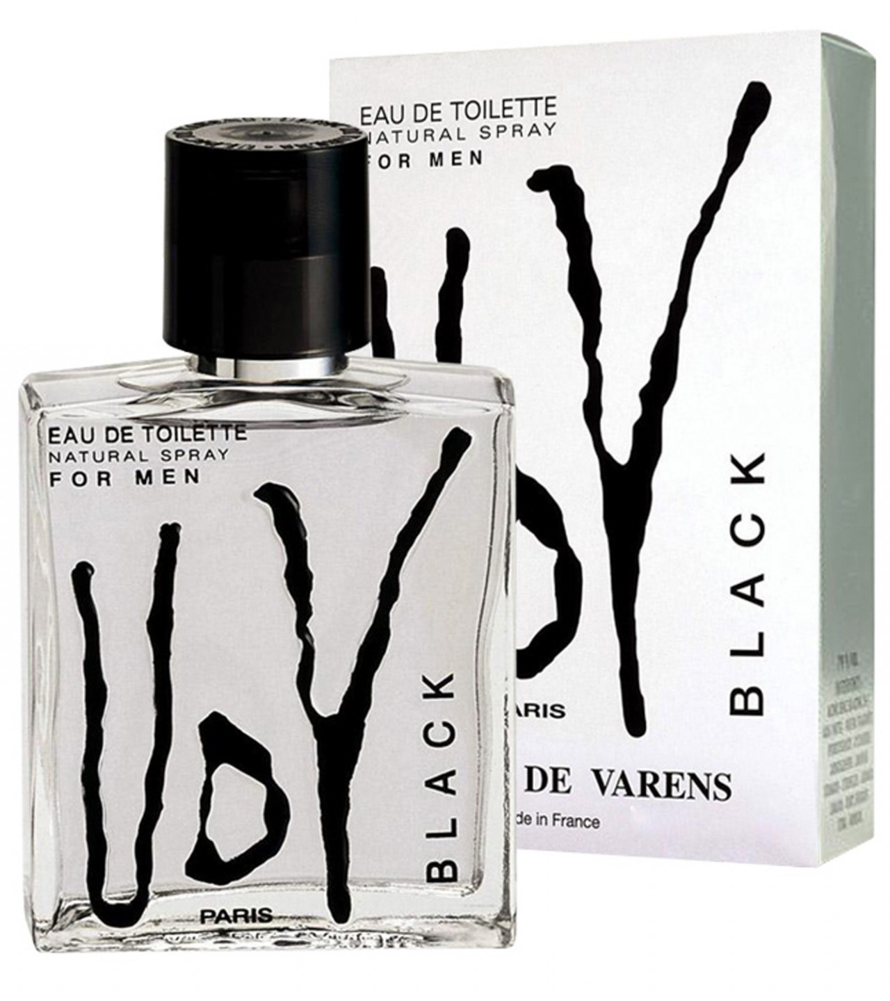 Ulric de Varens ( UDV ) Paris Black Perfume For Men - Eau De Toilette - 100 ml
