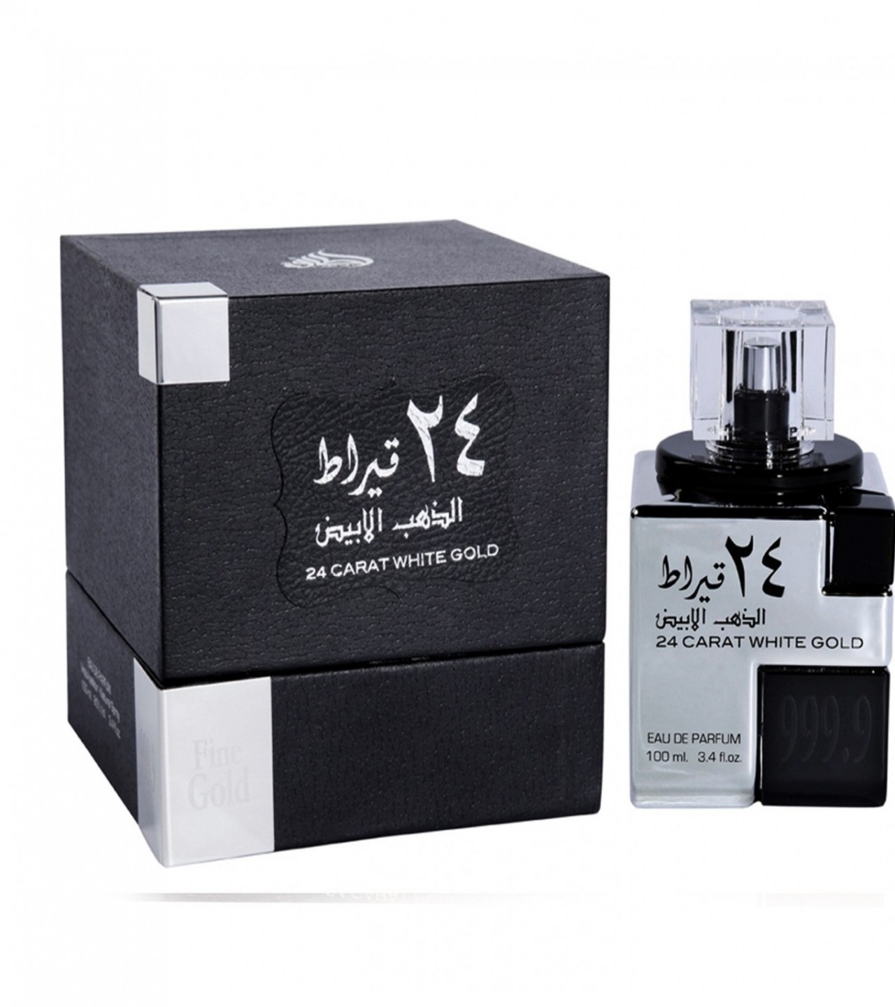 Lattafa 24 Carat White Gold Perfume For Unisex – Eau De Parfum – 100 ml