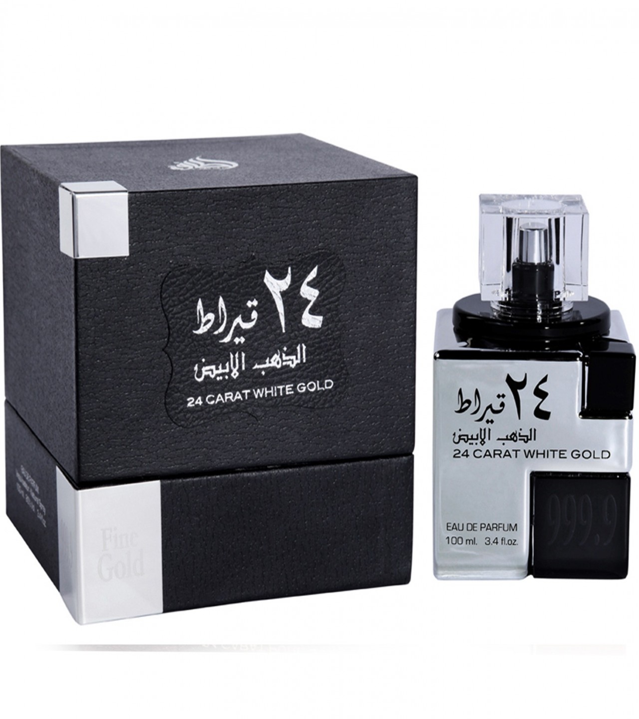 Lattafa 24 Carat White Gold Perfume For Unisex – Eau De Parfum – 100 ml