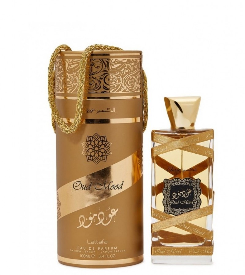 Lattafa Oud Mood Elixir Arabic Perfume for Unisex - Eau De Parfum - 100 ml