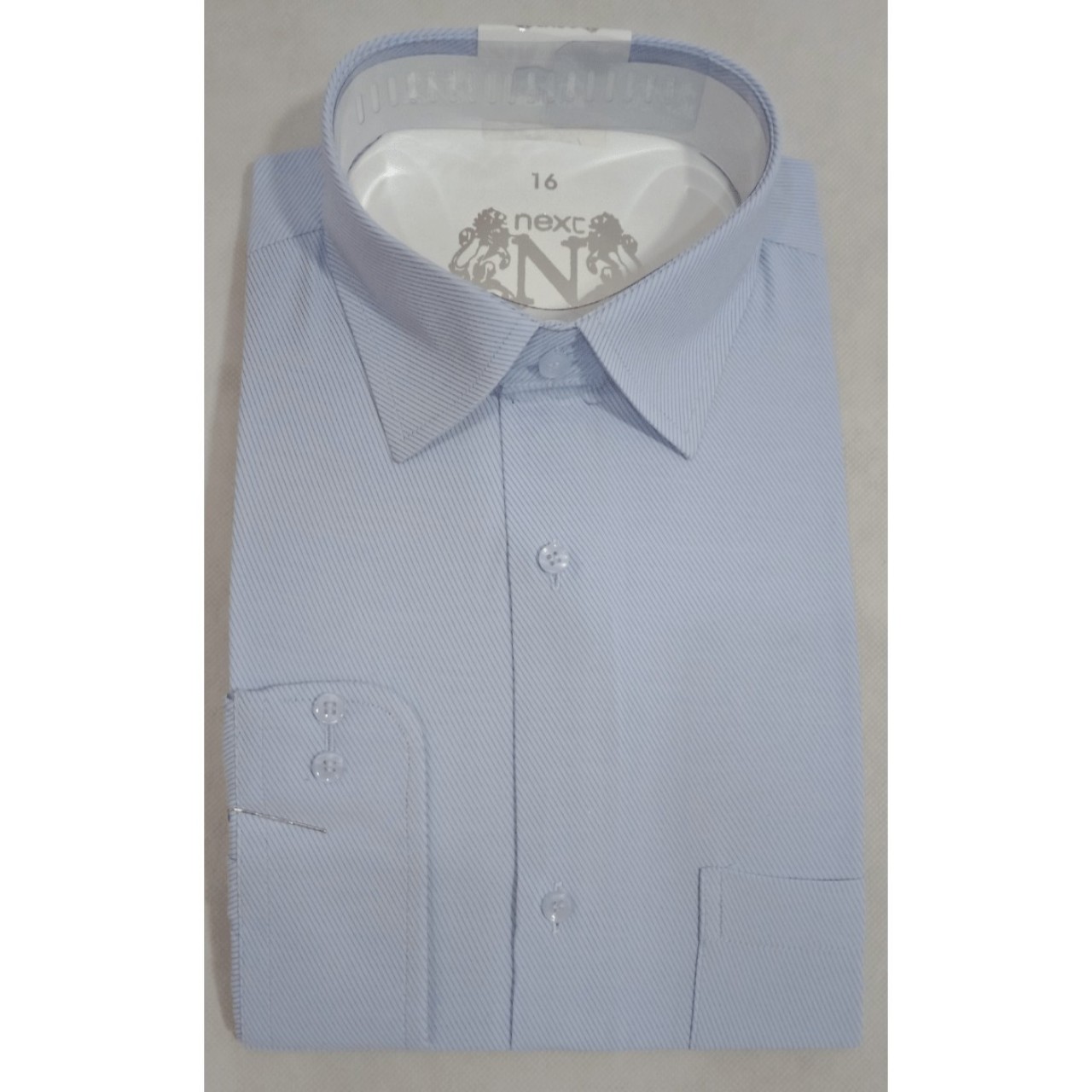 Pin Stripes Lining Formal Shirt For Men -  Sky Blue