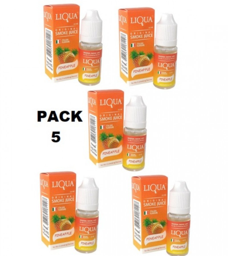 Liqua Vape Refiller Pack of FIVE