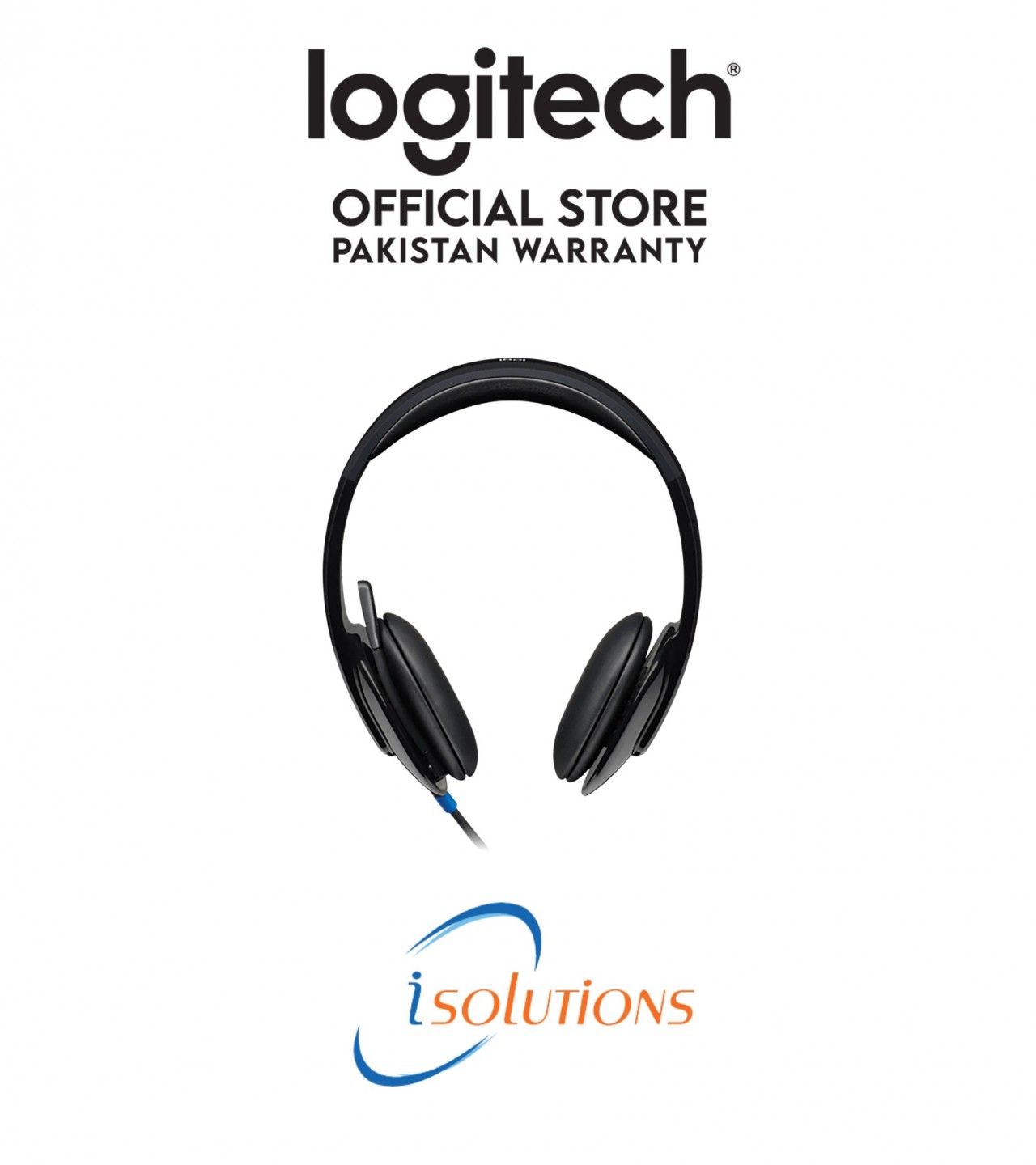 Logitech H540 USB Computer Headset with Noise-Cancelling