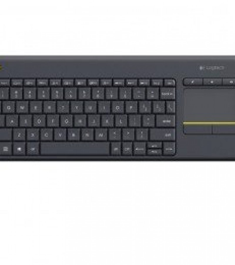 Logitech K400 Wireless Touch Keyboard - HTPC Keyboard For PC Connected TVs