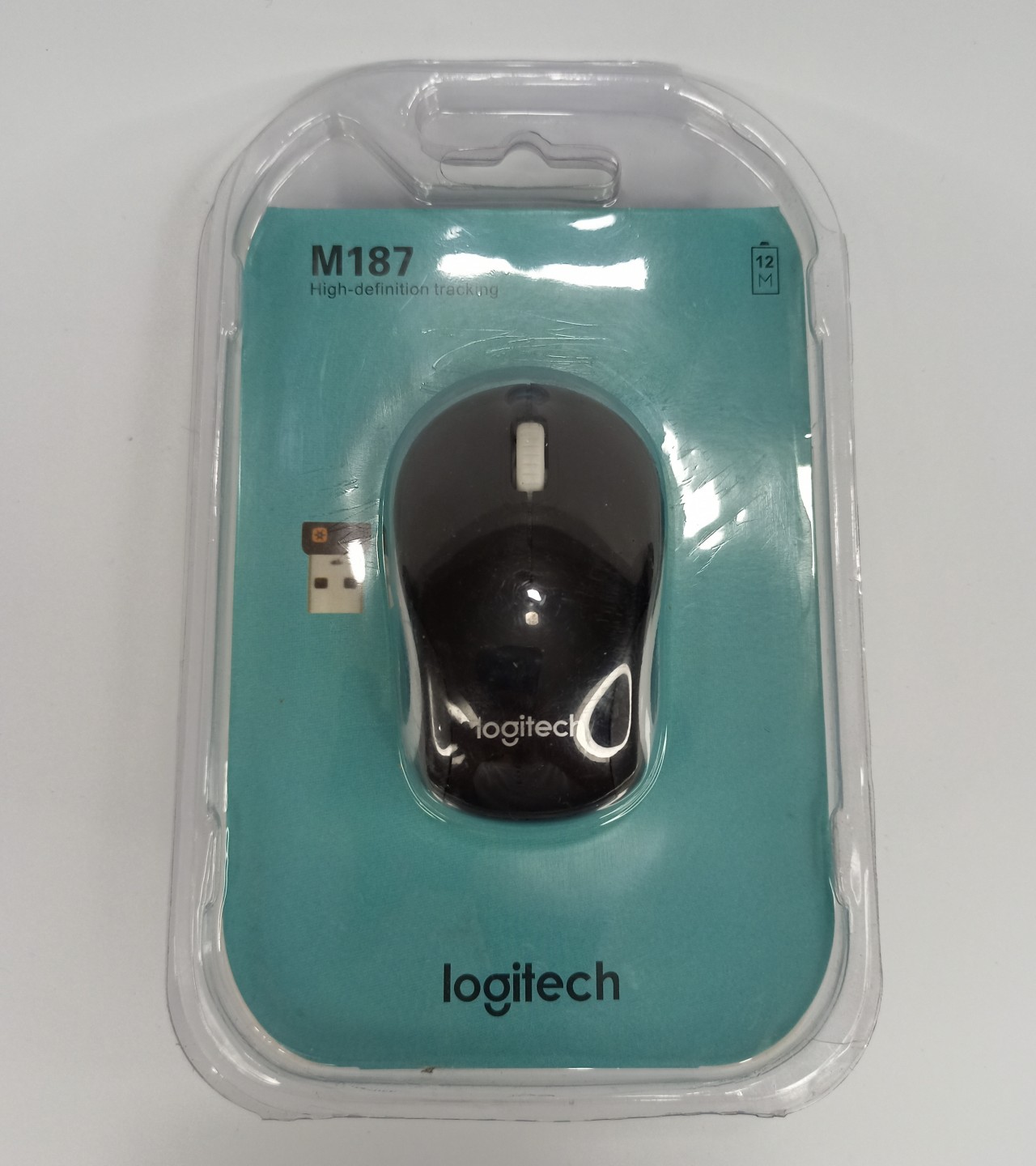 Logitech M186 Wireless Mouse High Copy
